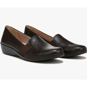 11W LifeStride Women's Dark Brown Isabelle Flat Casual Loafer Sz 11 W - WIDE NEW